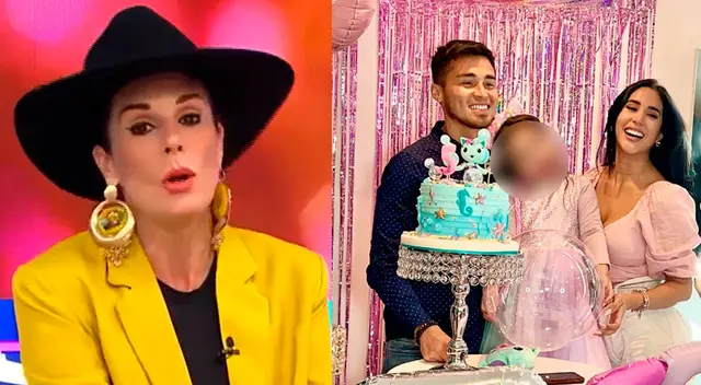 Rebeca Escribens celebra unión de Gato Cuba y Melissa Paredes por su hija