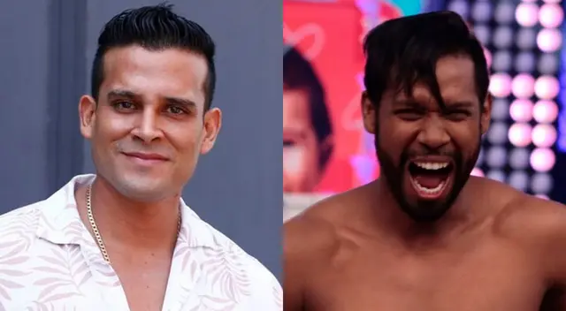 Christian Domínguez no hizo evitó responder pregunta de 'Giselo' de cuánto tiempo le tardó amistarse con sus ex.