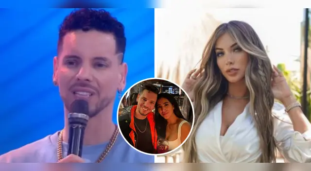 Anthony Aranda responde pregunta sobre Paula Manzanal.