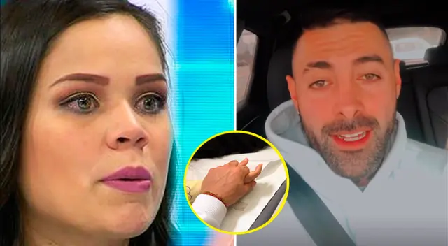 Andrea San Martín y Sebastián Lizarzaburu preocupados.