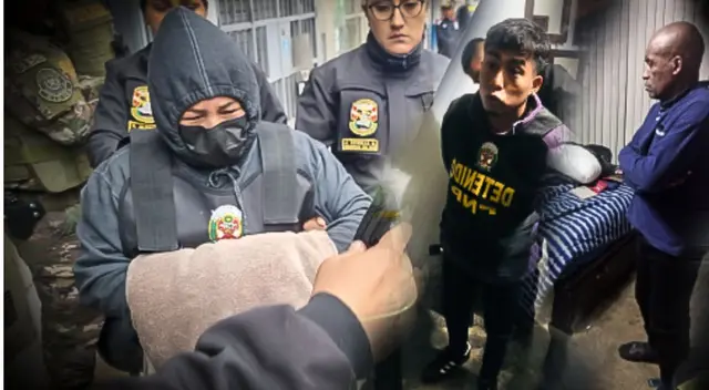 Una de las casas allanadas fue de la sindicada como la cabecilla de esta organización criminal, Rosa Elisa Pascual Mozo.