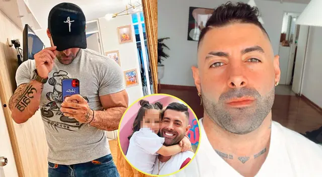 El chico reality Sebastián Lizarzaburu contó que llevó a su hija de emergencia a la clínica tras caerse de su cama.