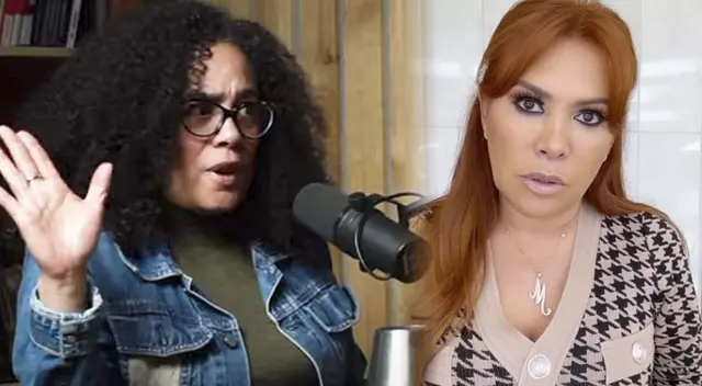 Ebelin Ortiz en contra de Magaly Medina. Ebelin Ortiz en contra de Magaly Medina.