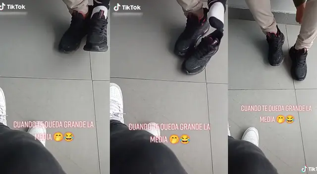 Peculiar decisión de un usuario con sus medias largas se hizo viral en TikTok. Peculiar decisión de un usuario con sus medias largas se hizo viral en TikTok.