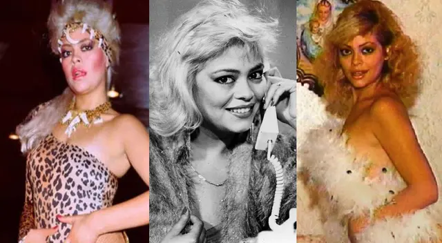 Gisela Valcárcel durante sus inicios como vedette y conductora de televisión. Gisela Valcárcel durante sus inicios como vedette y conductora de televisión.