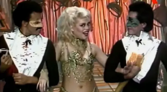 Gisela Valcárcel y su presentación en Risas y Salsas. Gisela Valcárcel y su presentación en Risas y Salsas.