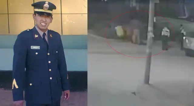 Cámara de seguridad grabó a las personas que abandonaron inconsciente al joven policía. j Cámara de seguridad grabó a las personas que abandonaron inconsciente al joven policía. j