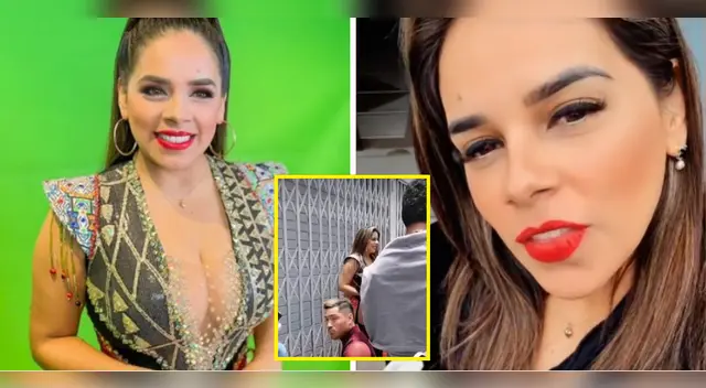 Giuliana Rengifo es troleada por mujer.