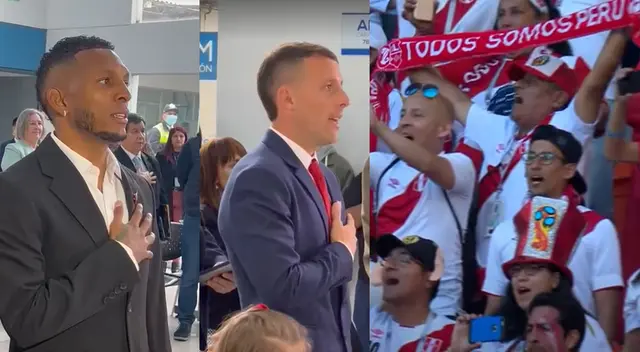 Pablo Lavandeira y Alberto ‘Chiquitín’ Quintero recibieron la nacionalidad peruana en la sede de Migraciones.