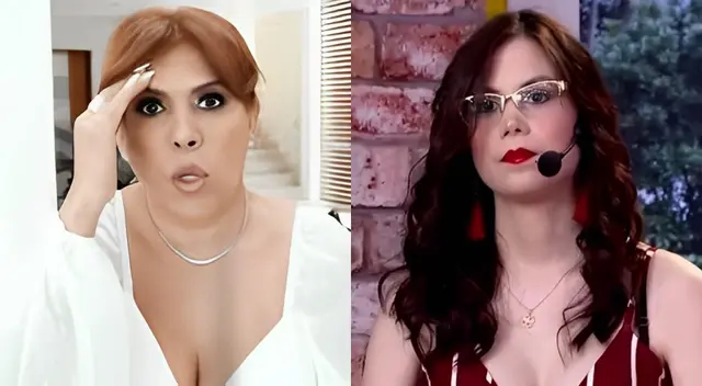 Magaly Medina no se guardó nada al decirle todo lo que pensaba a la vidente. Magaly Medina no se guardó nada al decirle todo lo que pensaba a la vidente.