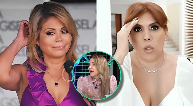 Juliana Oxenford se lavó las manos al hablar de la riña entre Gisela y Magaly.