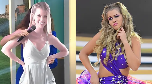 Brunella Horna fue troleada EN VIVO.