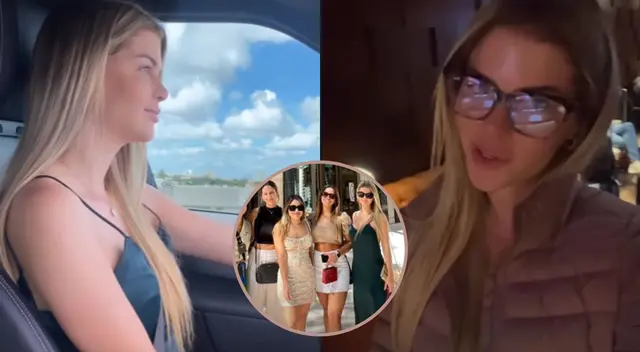 Brunella Horna se reunió con sus amigas en Miami, Florida