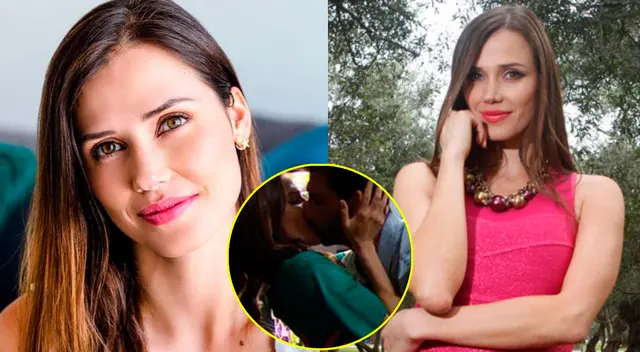 Maju Mantilla no tuvo más remedio que revelar que su esposo la mandó al mueble tras escena de besos en telenovela "Te volveré a encontrar".