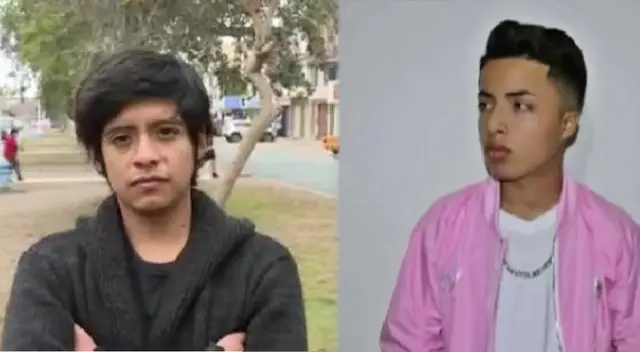 Joven estafado en la izquierda y supuesto estafador a la derecha