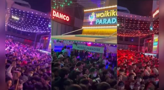 Las imágenes del duro momento fueron compartidos en las redes sociales.