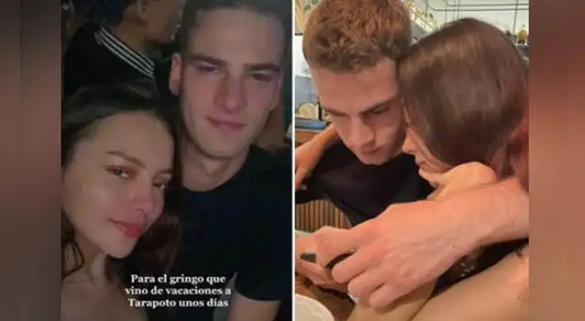 La joven quedó flechada de extranjero.