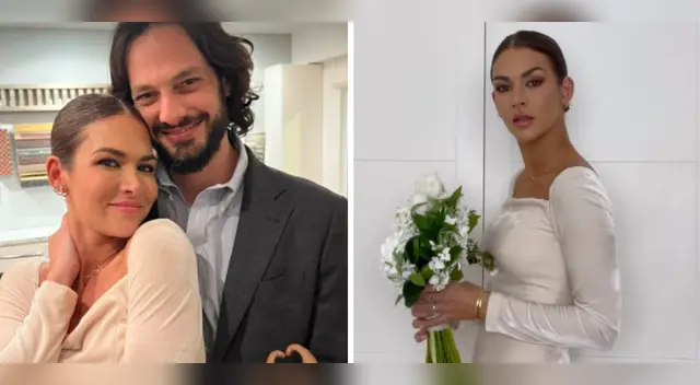 Anahí de Cárdenas se casó por civil.