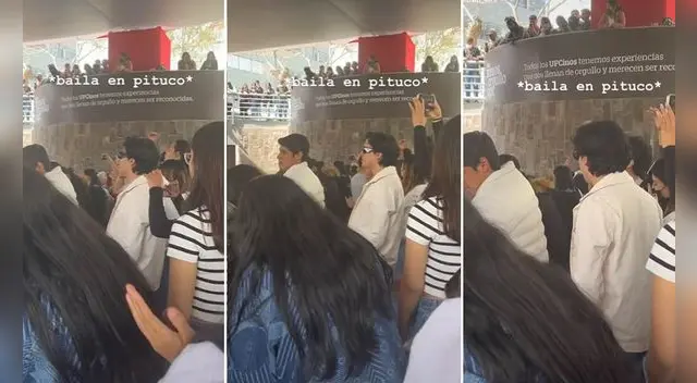 El inesperado momento se volvió tendencia.