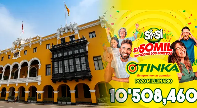 La SAT informa que los premios millonarios de la Tinka están sujetos al pago de impuestos.