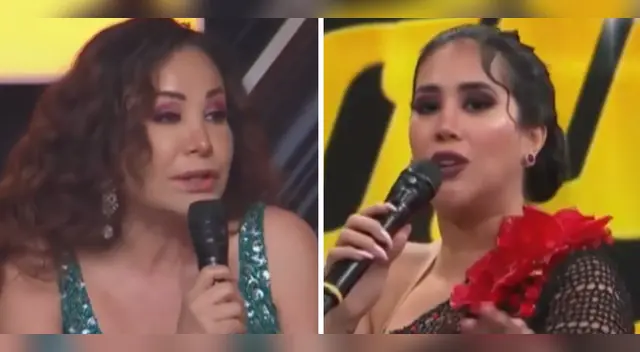 Melissa Paredes responde a Janet Barboza.