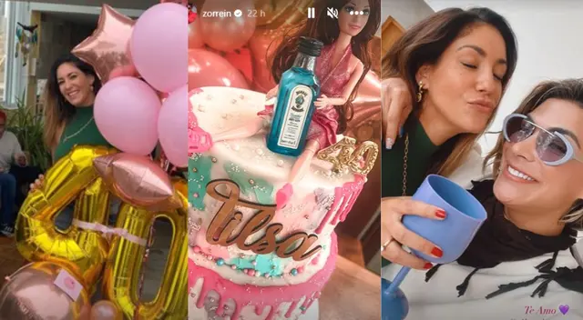 Tilsa Lozano adelantó su cumpleaños número 40
