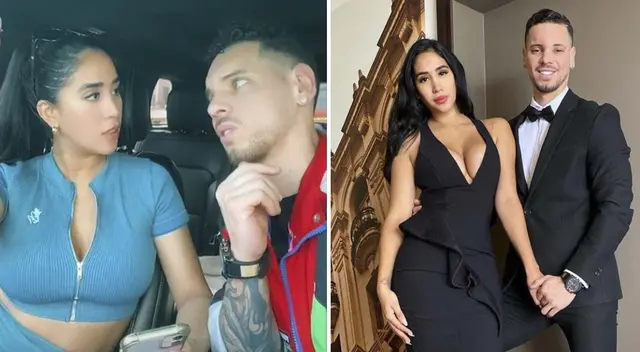 Melissa Paredes y Anthony Aranda se lucen con peculiar TikTok.
