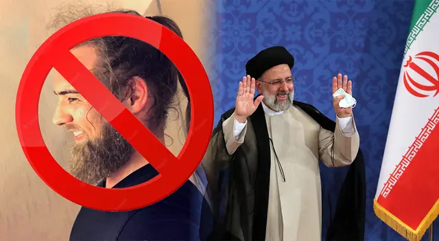 Irán prohibió las colas de caballo en hombres y otros peinados. Irán prohibió las colas de caballo en hombres y otros peinados.