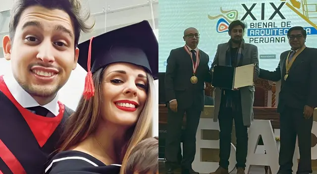 El primogénito de Rebeca Escribens viene cosechando éxitos en su rubro de trabajo. El primogénito de Rebeca Escribens viene cosechando éxitos en su rubro de trabajo.