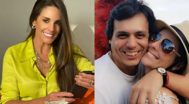 Rebeca Escribens tiene dos hijos y el último de ellos lo tuvo con su esposo Carlos.