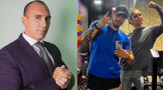 Karla Tarazona se luce con su entrenador en sus redes