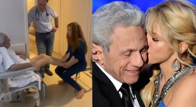 Shakira enternece a sus fans al mostrar cómo cuida a su padre