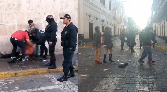 Varios pepeados y heridos deja fiesta de Halloween en Arequipa. Varios pepeados y heridos deja fiesta de Halloween en Arequipa.