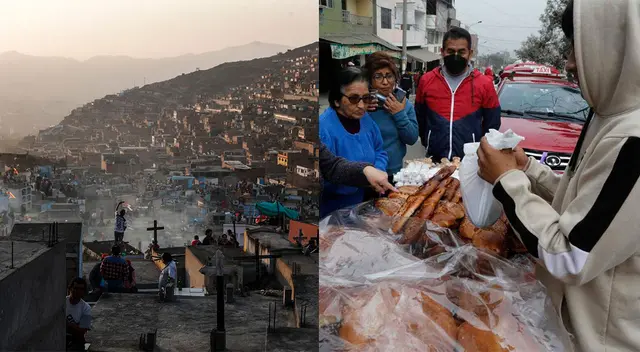 Lo más importante son las flores, un detalle muy especial que suelen llevar para los difuntos.