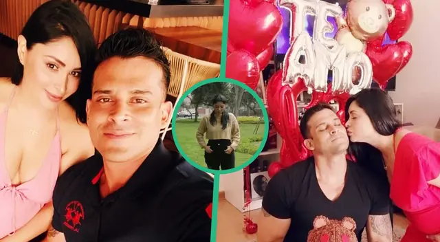 Christian y Pamela celebran tres años de relación con tarde familiar: "El hombre araña, Blancanieves y Cenicienta"