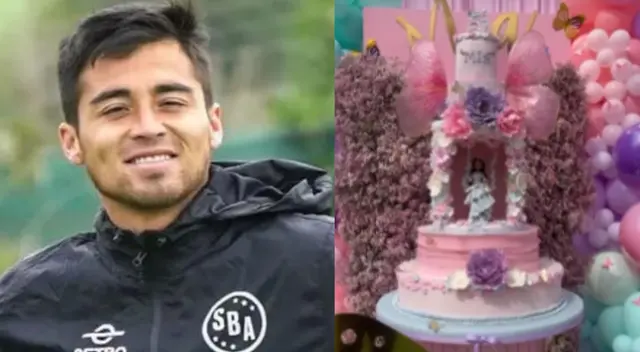 Rodrigo Cuba muestra la decoración del cumpleaños de su hija. Rodrigo Cuba muestra la decoración del cumpleaños de su hija.