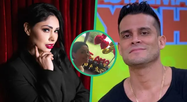 Pamela Franco habría utilizado 'canje' para sorprender a Christian Domínguez en pleno aniversario: "Te amo"