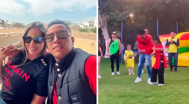 Christian Cueva se robó el show en fiesta infantil. Christian Cueva se robó el show en fiesta infantil.