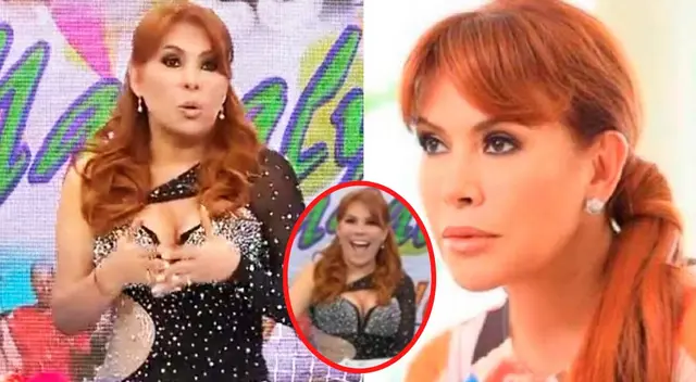 Magaly Medina se vaciló de sí misma con insólito calificativo.