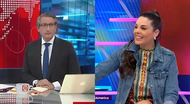 En América Espectáculos, Rebeca Escribens le hizo curiosa advertencia a Federico Salaza, sin miedo a nada este miércoles 2 de noviembre. En América Espectáculos, Rebeca Escribens le hizo curiosa advertencia a Federico Salaza, sin miedo a nada este miércoles 2 de noviembre.