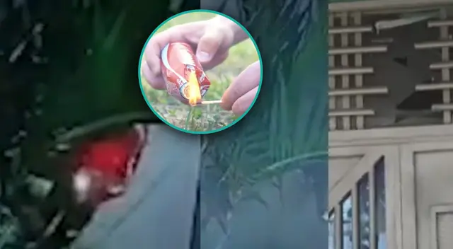 Extorsionador en Jaén, quiso cometer atraco, pero terminó por ser víctima de su propia bomba casera.