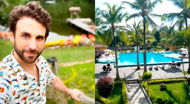 Rodrigo González es dueño del Hotel Puerto Palmeras en Tarapoto.