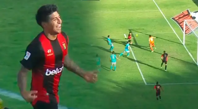Luis Iberico marca un doblete en la semifinal de la Liga 1.