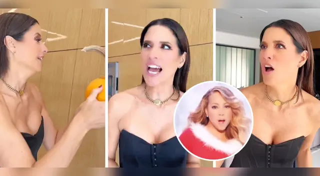 María Pía Copello hace divertido video.