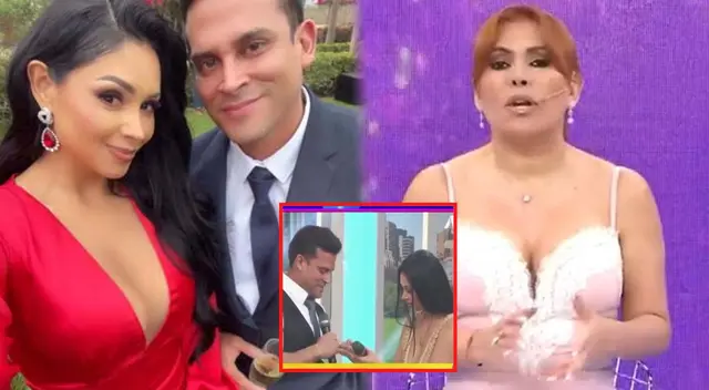 Magaly Medina aconsejó a Pamela Franco tras cumplir tres años con Christian Domínguez. Magaly Medina aconsejó a Pamela Franco tras cumplir tres años con Christian Domínguez.
