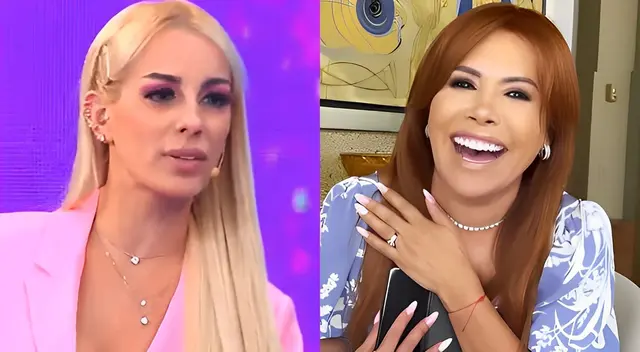 Dalia Durán dio una entrevista a Magaly Medina y le echó flores. Dalia Durán dio una entrevista a Magaly Medina y le echó flores.