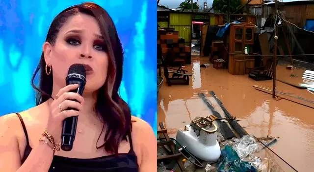 Andrea San Martín alzó su voz por los compatriotas afectados.