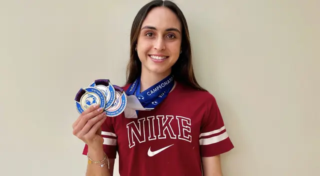 Thais  Fernández sigue dando alegrías al Perú.