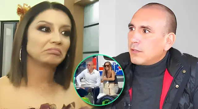 Karla Tarazona puso el parche al ser cuestionada por su aún esposo. Karla Tarazona puso el parche al ser cuestionada por su aún esposo.