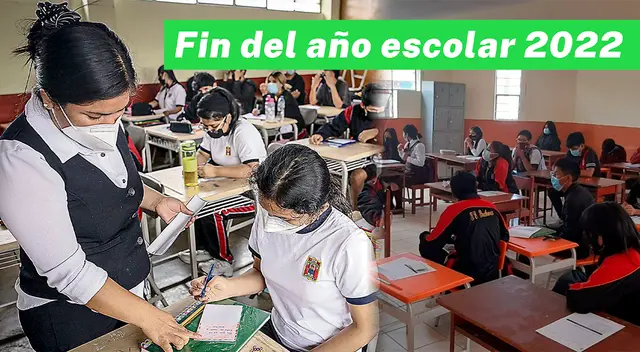 Conoce cuándo acaban las clases escolares en los colegios públicos, según Minedu.